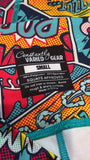 Constantly Varied Gear Comic Print Athletic Shorts, S (retail $46)
