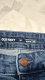 Old Navy Wide Leg High Rise 31.5" Inseam Jeans, 10