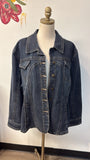 Live a Little Denim Jacket, 2X