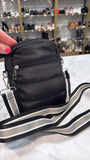 K. Carroll Black Nylon Crossbody Bag, 8"x6"