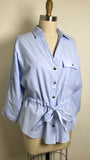 Zara Blue Top, M