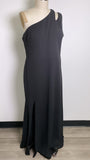 DB Studio Black One Shoulder Dress, 18