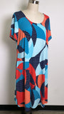 Kaari Blue Dress, 1X