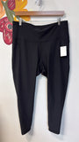 Old Navy Black Elevate Leggings, XXL 26" Inseam