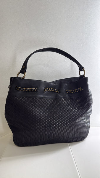 Talbots Black Shoulder Bag, 17.5"x11"