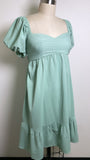 Belongsci Green Dress, S