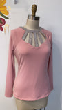 Boston Proper Pink Top, S