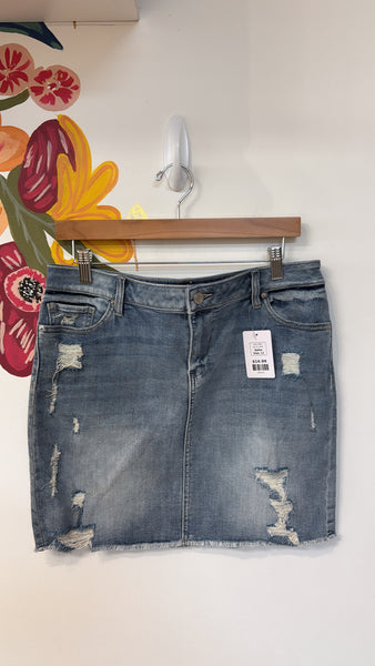Soho Denim Skirt, 12