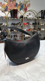 Michael Kors Black Kyla Small Pouchette, 6"x9"