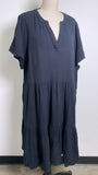 Lucky Brand Black Gauze Dress, 2X