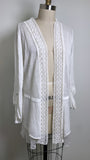 Bellambra White Cardigan, 1X