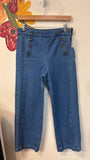 Old Navy High Rise Wide Leg 29.5" Inseam Jeans, 6