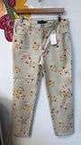 Gloria Vanderbilt Floral 30.5" Inseam Jeans, 10