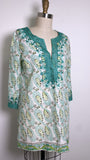 Calypso St. Barth Green Swim Coverup, S