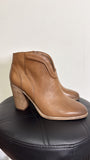 New without tags Vince Camuto Brown Leather Felishan Boots, 8.5 Wide