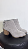 New without tags Vince Camuto Gray Suede Mellia Boots, 8.5 Wide