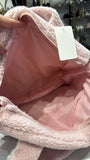 New Victoria's Secret Pink Fleece Tote Bag, 20"x13"