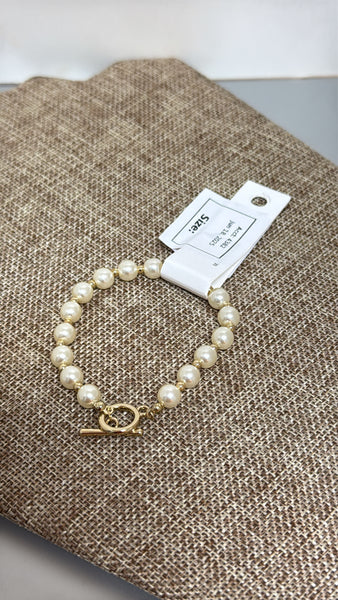New Pearl/Gold Bracelet