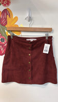 Hyfve Burgundy Skirt, M