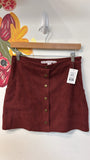 Hyfve Burgundy Skirt, M