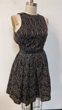 English Factory Black/Gold Dress, S