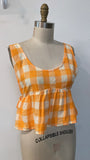 New Anthropologie Orange Top, S (retail $58)