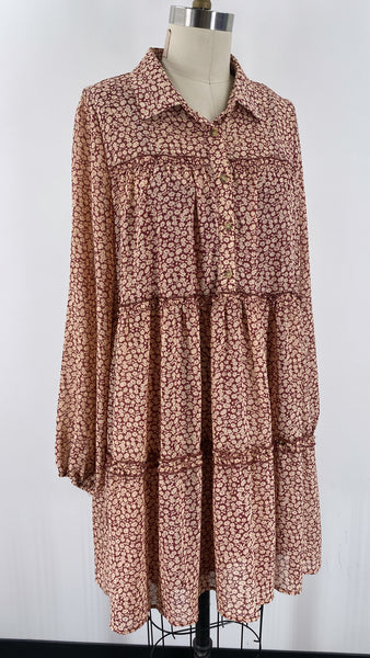 Gianni Bini Print Dress, L