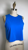 Lululemon Blue Cropped Top, M?