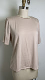 Garnet Hill Stripe Organic Cotton/Tencel Top, L