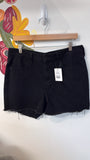 Old Navy High Rise Wow Black Denim Shorts, 14