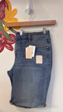 New St. John's Bay Denim Bermuda 11" Shorts, 16