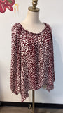 Michael Kors Burgundy Top, M