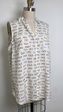 Talbots Ivory Nantucket Top, XL