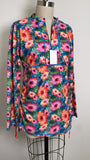 TSLA Floral Swim Coverup, L