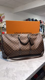 Louis Vuitton Damier Keepall Bandoulière 55 Travel Bag, 22.25"x11.5" (not available for shipping)