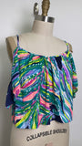 Lilly Pulitzer Open Shoulder Top, 10