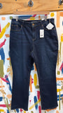 New Chico's Barely Boot 30" Inseam Jeans, 12 Short