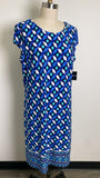 New Liz Claiborne Blue Dress, XL