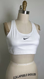 Nike White Sports Bra, XL