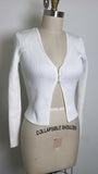 Willow & Wind White Sweater, S