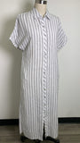 Lucky Brand Linen Dress, S