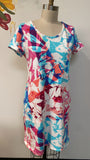 Talbots Print UPF 50+ Dress, M