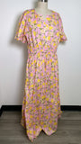 She + Sky Pink Dress, 2XL