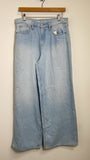 Old Navy Baggy Wide Leg 30" Inseam Jeans, 8