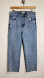 Kensie The Allie High Rise Slim Straight 26" Inseam Jeans, 8