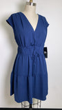 New Be by Chetta B Blue Dress, L