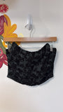 Anthropologie Strapless Bustier Top, XS