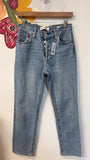 Denim Forum 90s Joni Lose Rise Loose 31" Inseam Jeans, 25 (0)