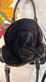 DKNY Black Crossbody Bag, 15"x10"