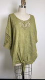 Lane Bryant Green Top, 22/24